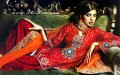 EW8100 Deep Red Evening Wear