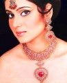 EJ020 Ruby Gemstones Evening Jewellery