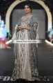 MX7357 Auro Metal Saurus Off White Crinkle Chiffon Banarasi Jamawar Maxi Sharara