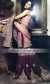 BW6370 Light Pink Dark Violet & Byzantium Crinkle Chiffon Sharara