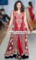 MX7962 Vivid Burgundy Crimson Glory Crinkle Chiffon Raw Silk Maxi