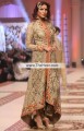 SC6963 Banana Mania Zinnwaldite Brown Crinkle Chiffon Banarsi Jamawar Shalwar Suit