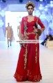 MX7222 Fire Engine Red Silk Crinkle Chiffon Wedding Maxi