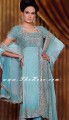 AK6836 Sky Blue Anarkali Style