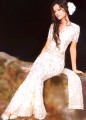 BW285 Ivory Mermaid Lehenga