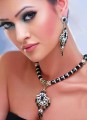 CJ189 Jet Black  Gemstones Jewellery