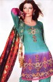 PW350 Two-toned, Green and Purple Party Wear