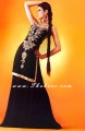  SC8868 Black Velvet Party Wear