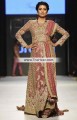 MX6625 Coral Pink Crinkle Chiffon Banarasi Jamawar Maxi Lehenga