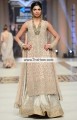 BW6939 Desert Sand Pearl Crinkle Chiffon Banarasi Jamawar Lehenga