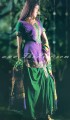 SC138 Dark violet Party Wear
