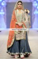 BW7235 Almond Arsenic Crinkle Chiffon Crepe Silk Sharara