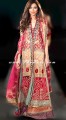 PW6469 Ruby,Cardinal,Macaroni And Cheese Banarasi Jamawar And Raw Silk Sharara