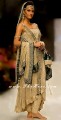 AK7490 Vanilla Crinkle Chiffon Anarkali Style outfit