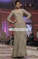 MX6022 Grullo Asparagus Crinkle Chiffon Fancy Net Crepe Silk Angrakha Maxi