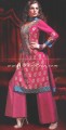 EW6665 Cerise Pink Raw Silk Shalwar Kameez