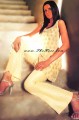 PW8393 Fawn Crepe Silk Shalwar Kameez