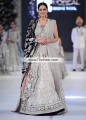 BW6865 Platinum Isabelline Pastel Gray Dark Taupe Gray Black Crinkle Chiffon Self Design Jamawar Banarasi Crinkle Chiffon Velvet Lehenga