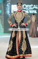 AK7262 Black Flavescent Raw Silk Crepe Silk Anarkali