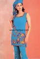 CW695 Blue Chiffon Casual Wear