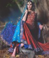 BW588 Barberry & Blue Lehenga