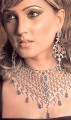JW267 Charming Gold Diamond Like Jewellery