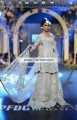 BW7383 Silver Crinkle Chiffon Lehenga