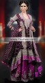 BW6184 Dark Tyrian Purple & Fandango Crinkle Chiffon Sharara