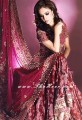 BW097 Maroon & Dark Red Lehenga