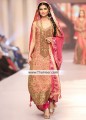 SC6724 Brink Pink Ruby Crinkle Chiffon Crepe Silk Banarasi Crinkle Chiffon Dress