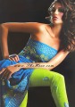 PW8469 Sea Blue Crepe Silk Shalwar Kameez