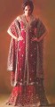 BW6974 Ruby Crinkle Chiffon Lehenga