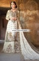 BW6891 Off White Banarasi Jamawar Banarasi Crinkle Chiffon Lehenga