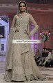 BW6909 Pale Silver Crinkle Chiffon Lehenga