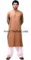 KT691 Pale Copper Jamawar Kurta