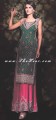 SC6711 Sacramento State Green Crinkle Chiffon Sharara