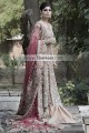 BW7731 Desert Sand Hot pink Crinkle Chiffon Sharara