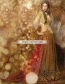 SC6770 Old Gold Carnelian Banarasi Jamawar Crinkle Chiffon Lehenga