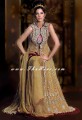 SC6459 Dark Ecru Crinkle Chiffon Sharara