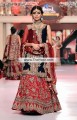 BW6744 Duke Blue Deep Carmine Pink Firebrick Crinkle Chiffon Lehenga