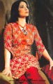 EW399 Orange And Red Evening Wear