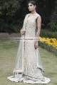 BW5509 Ash Grey Cambridge Blue Crinkle Chiffon Sharara