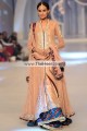 BW7663 Pale Copper Crinkle Chiffon Banarasi Jamawar Sharara