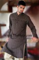 KT840 Davy's Gray Cotton Kurta