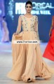 AK6012 Blanched Almond Crinkle Chiffon Crepe Silk Anarkali 