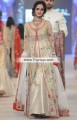 BW6002 Off White Cinereous Crinkle Chiffon Banarasi Jamawar Gharara
