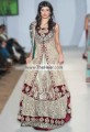 BW7927 Khaki Eggshell Shadow MSU Green Crinkle Chiffon Banarasi Jamawar Lehenga