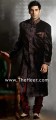 SW488 Dark Eggplant Velvet Sherwani