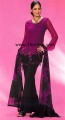 CW677 Purple Chiffon Casual Wear