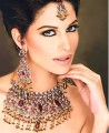 JW064 Zircons Garnet Beads Necklace Party Jewellery